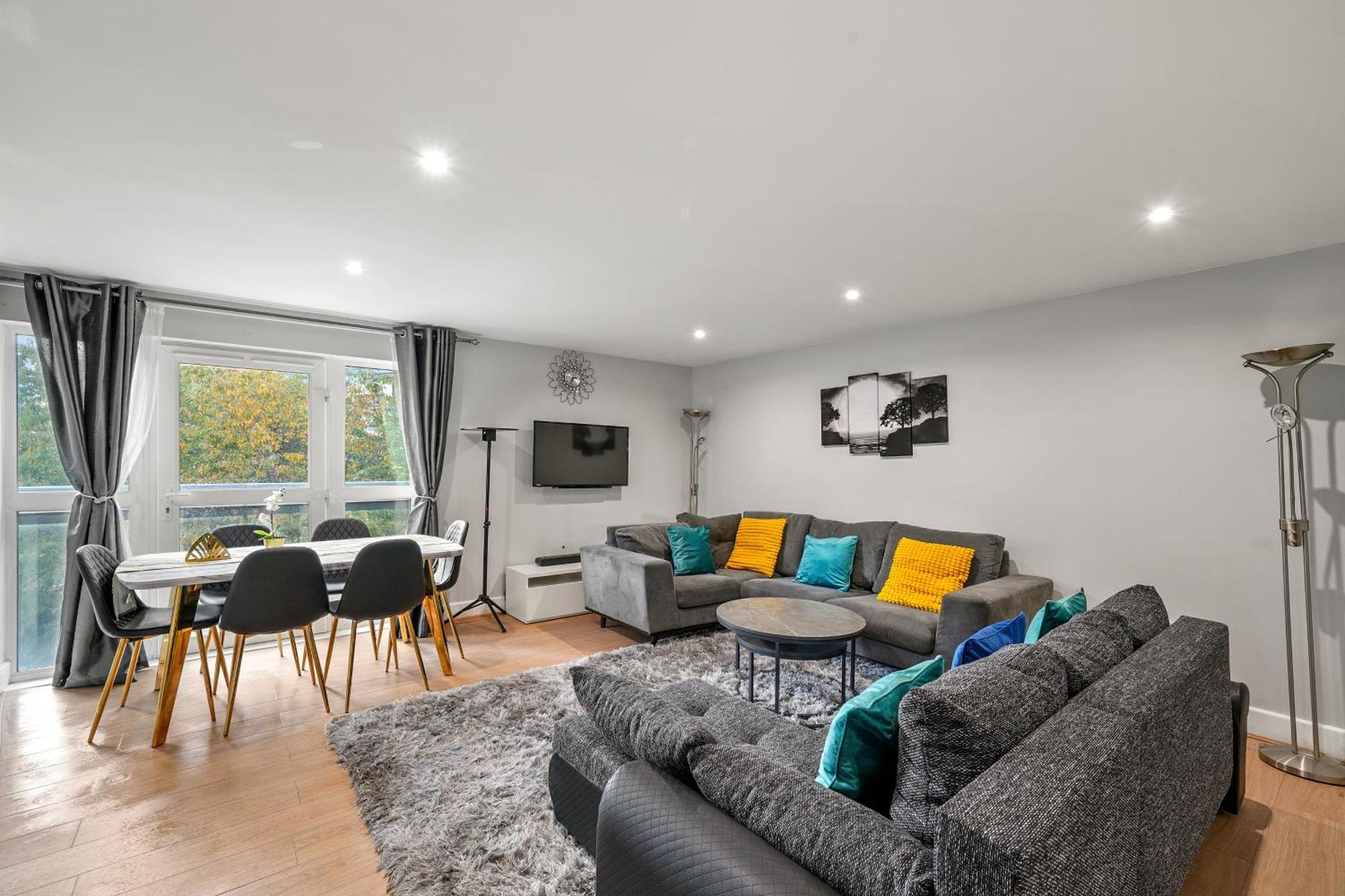 Elegant 3Br 2Bath Flat In Canary Wharf - O2 -Excel Londen Buitenkant foto